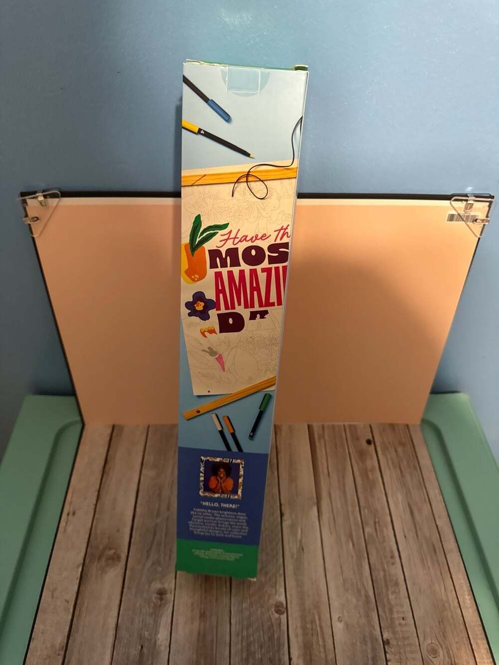 Tabitha Brown for Target 'Have the Most Amazing Day' Paint-by-Number Hanging Can - Picture 3 of 5